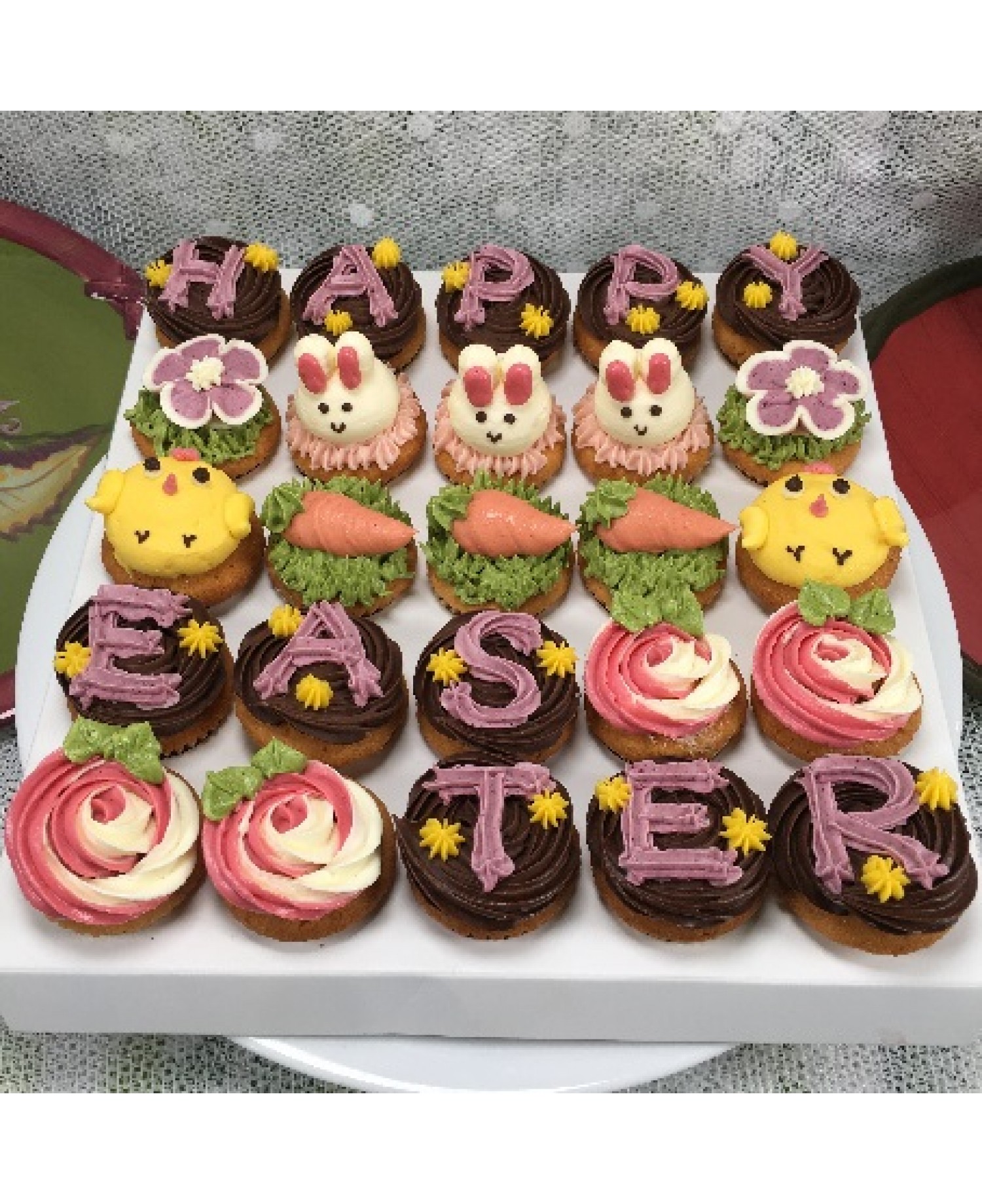 2018復活節Mini cupcake 25件裝